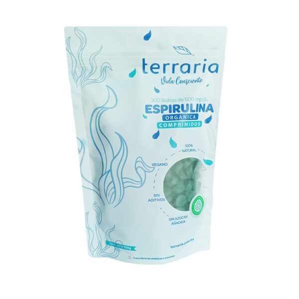 Spirulina Orgánica 300 Comprimidos