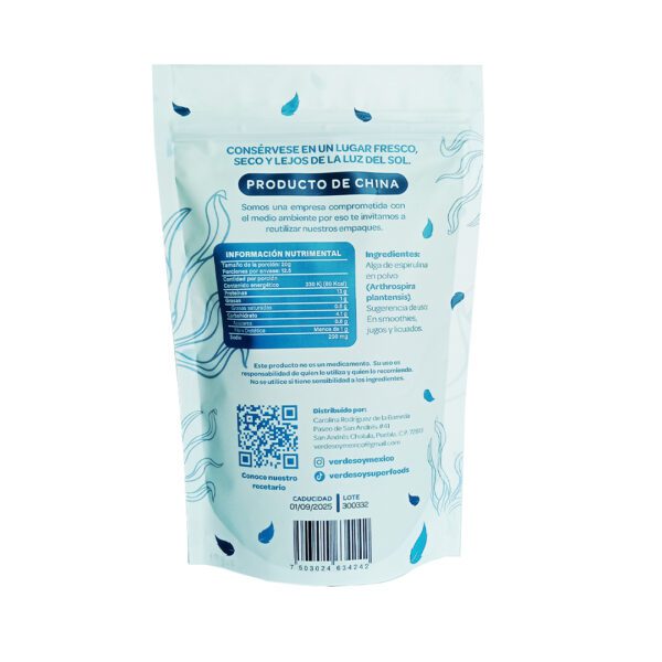 Spirulina Orgánica - Imagen 2