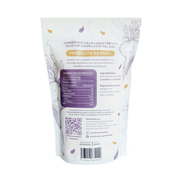 Maca Orgánica - Imagen 2