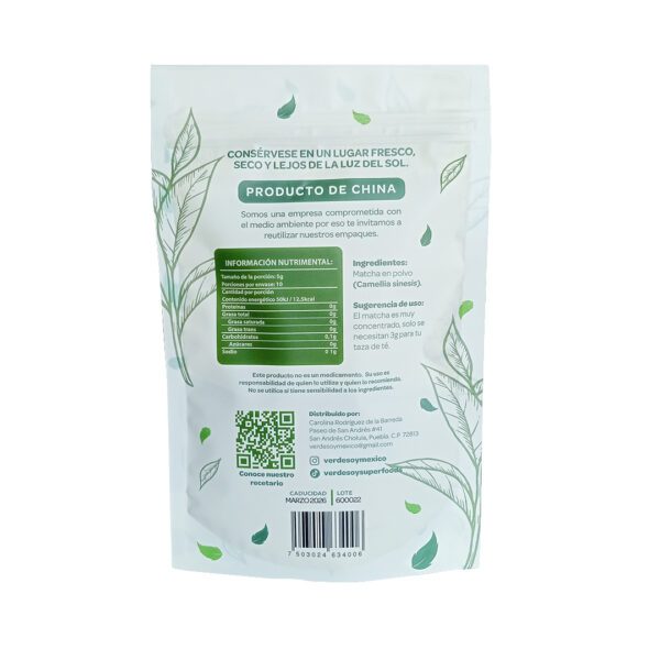 Matcha Orgánica - Imagen 2