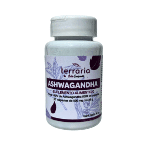 Cápsulas de Ashwagandha – 60 cápsulas de 500 mg